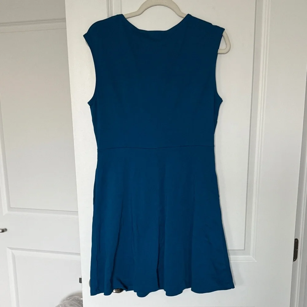 New York & Company Blue Sleeveless Dress - Picture 8 of 8